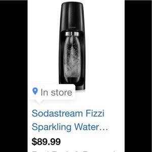 Sodastream Fizzi Kitchen - Sparkling Water Maker Sodastream Fizzi Kitchen - Sparkling Water Maker